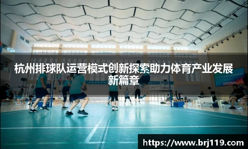 杭州排球队运营模式创新探索助力体育产业发展新篇章